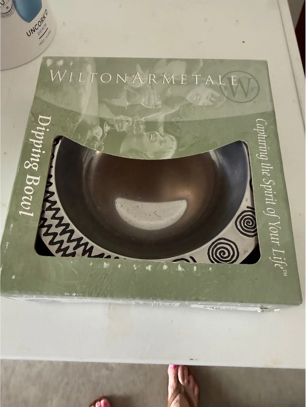 Wilton Armetale Reggae Dipping Bowl - Metal Dipping Bowl, Made in China